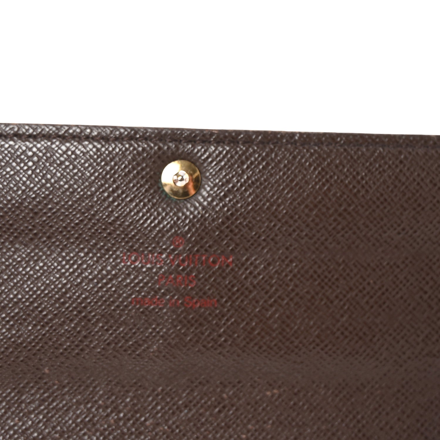 Louis Vuitton Damier Ebene Sarah Wallet 6 of 6
