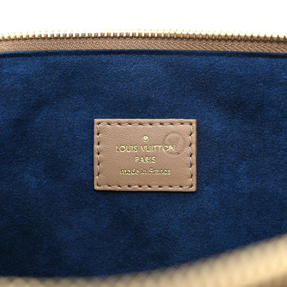 Louis Vuitton Lambskin Embossed Monogram Coussin MM Taupe 8 of 12