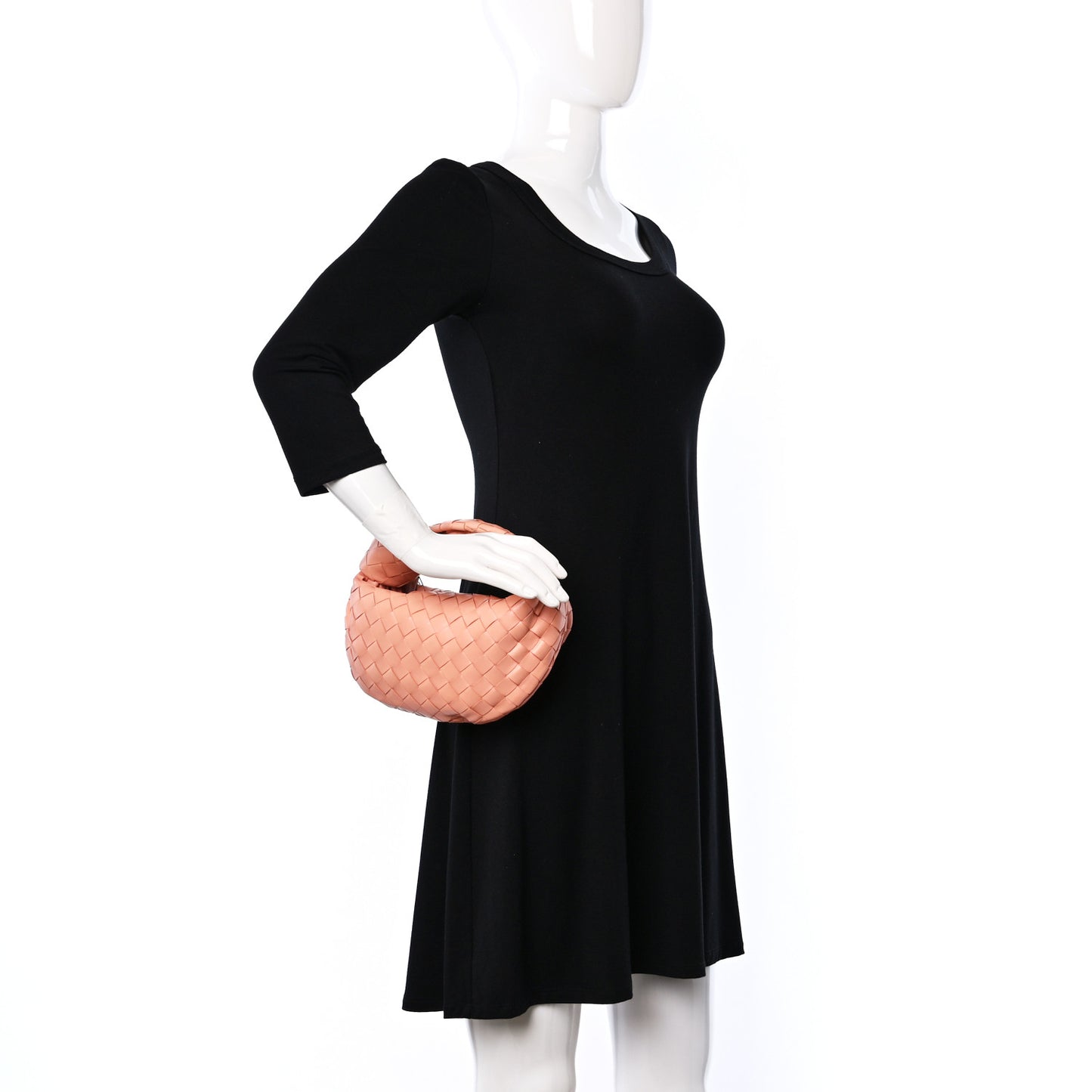 Nappa Intrecciato Mini Jodie Peachy