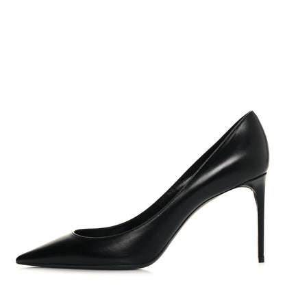 Saint Laurent Calfskin Zoe 85 Pumps 40 Black 1 of 9