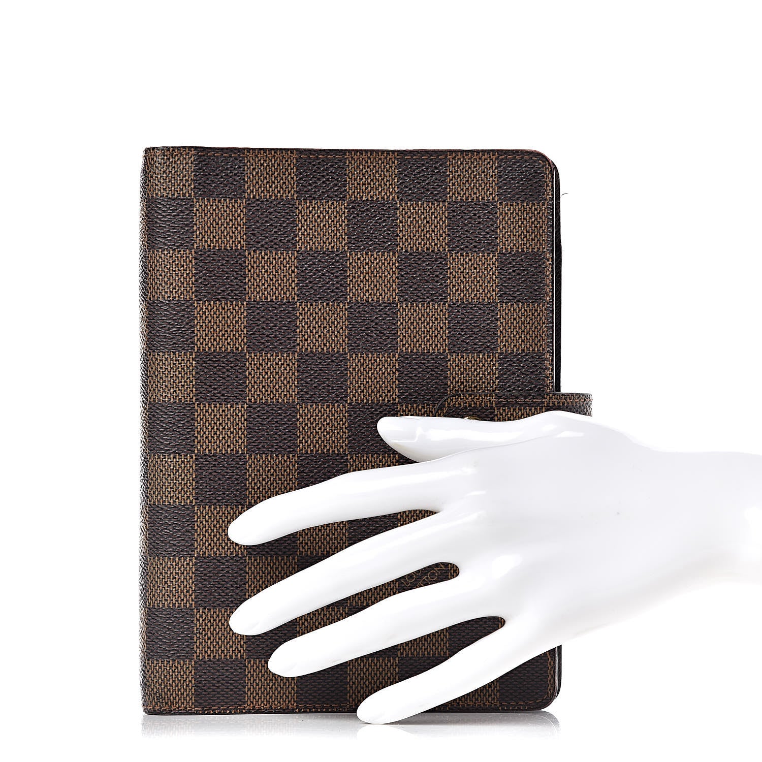 Louis Vuitton Damier Ebene Medium Ring Agenda Cover 2 of 11