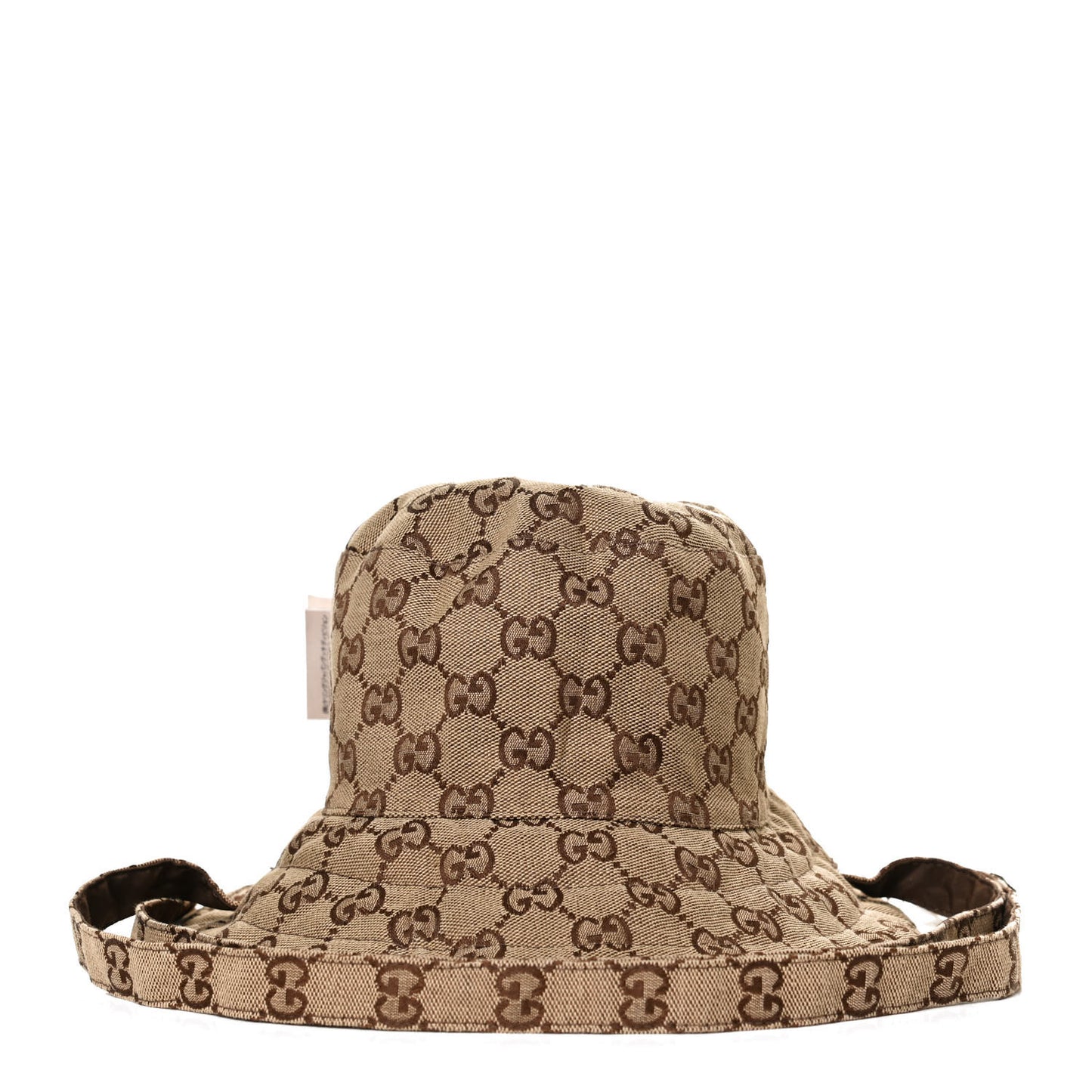 Canvas Monogram Reversible Bucket Hat M Brown