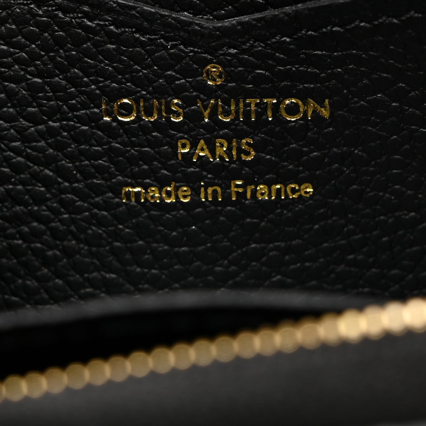 LOUIS VUITTON Empreinte Zippy Coin Purse Black