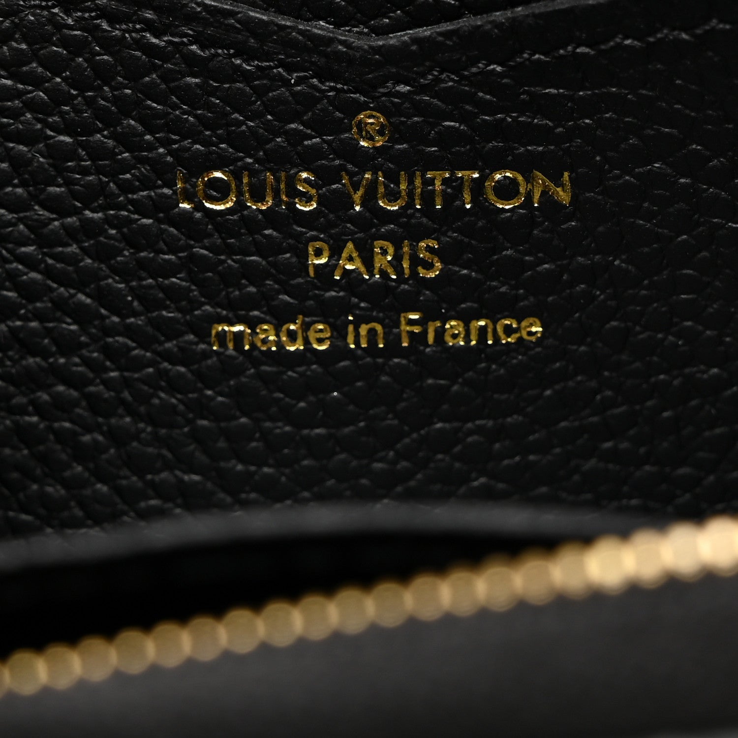 Louis Vuitton LOUIS VUITTON Empreinte Zippy Coin Purse Black 6 of 6