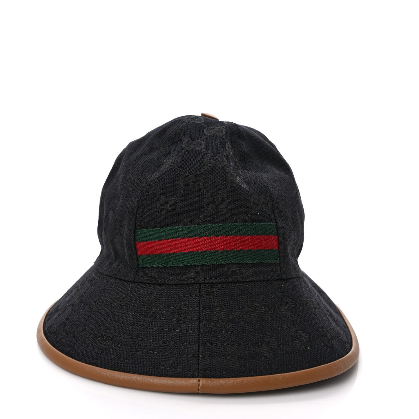 Monogram Web Bucket Hat M Black