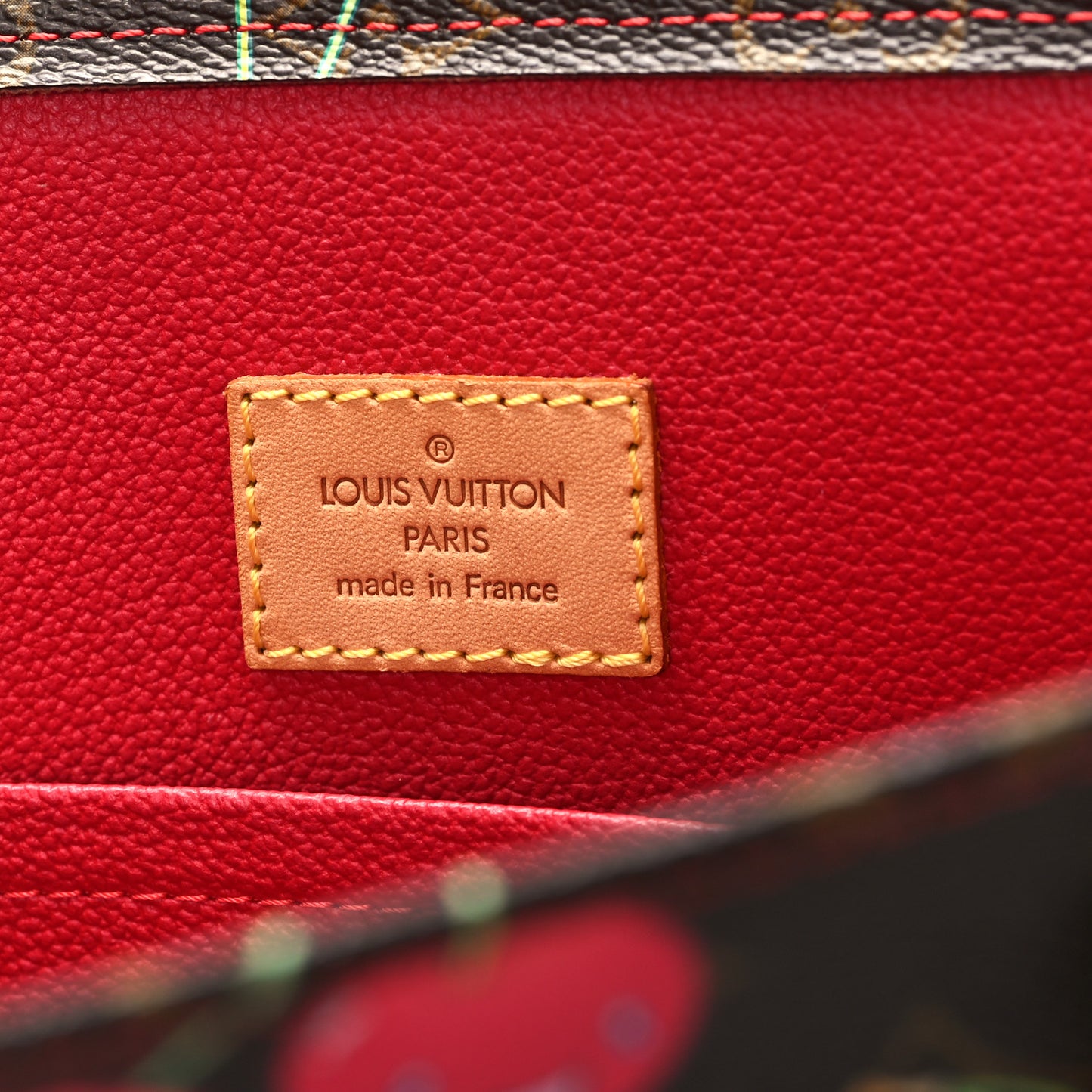 Monogram Cerises Sac Plat