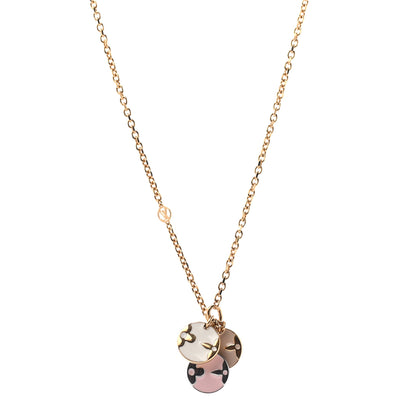 Louis Vuitton Monogram Charms Necklace Gold 1 of 6