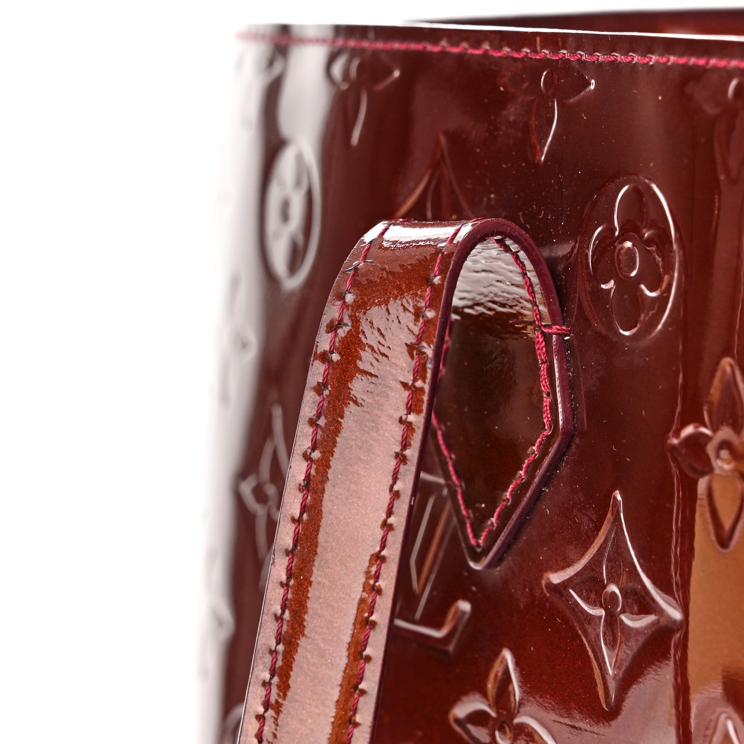 Louis Vuitton Vernis Wilshire MM Rouge Fauviste 11 of 14