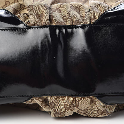 Gucci Monogram Full Moon Tote Black 25 of 27