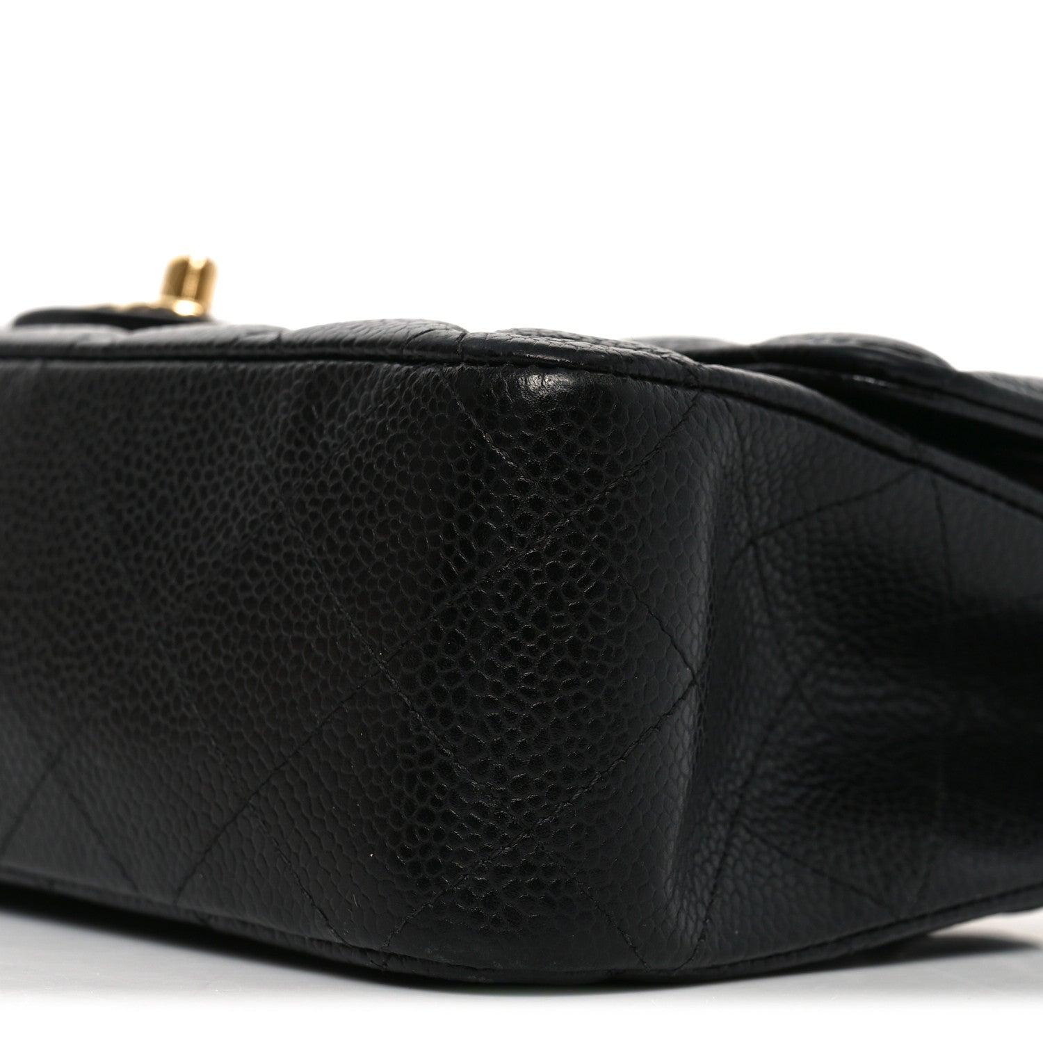 Chanel Caviar Quilted Medium Double Flap Black 10 of 11
