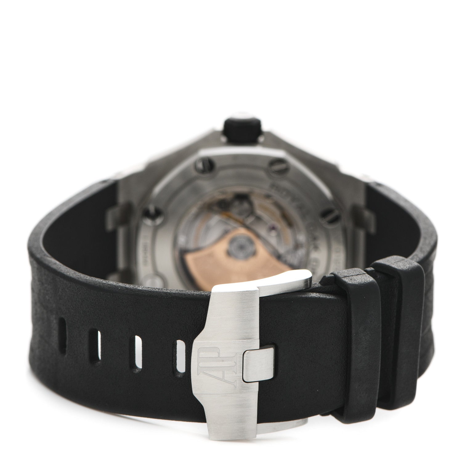 Audemars Piguet Stainless Steel Rubber 42mm Royal Oak Offshore Diver Automatic Watch Black 15710ST.OO.A002CA.01 3 of 5