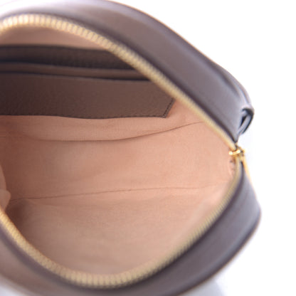Gucci GG Supreme Monogram Web Mini Ophidia Round Backpack Brown 4 of 11