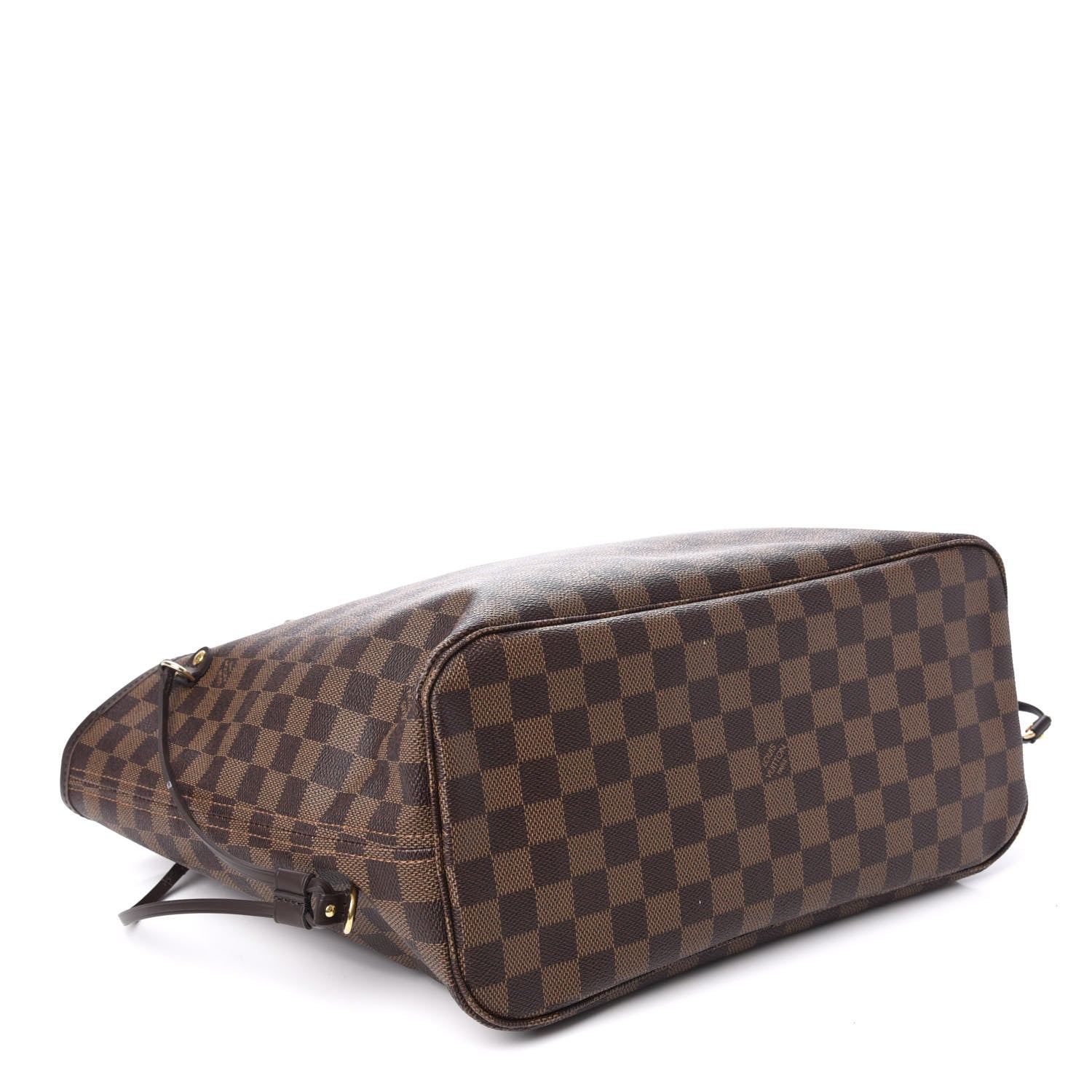 Louis Vuitton Damier Ebene Neo Neverfull MM Rose Ballerine 4 of 9