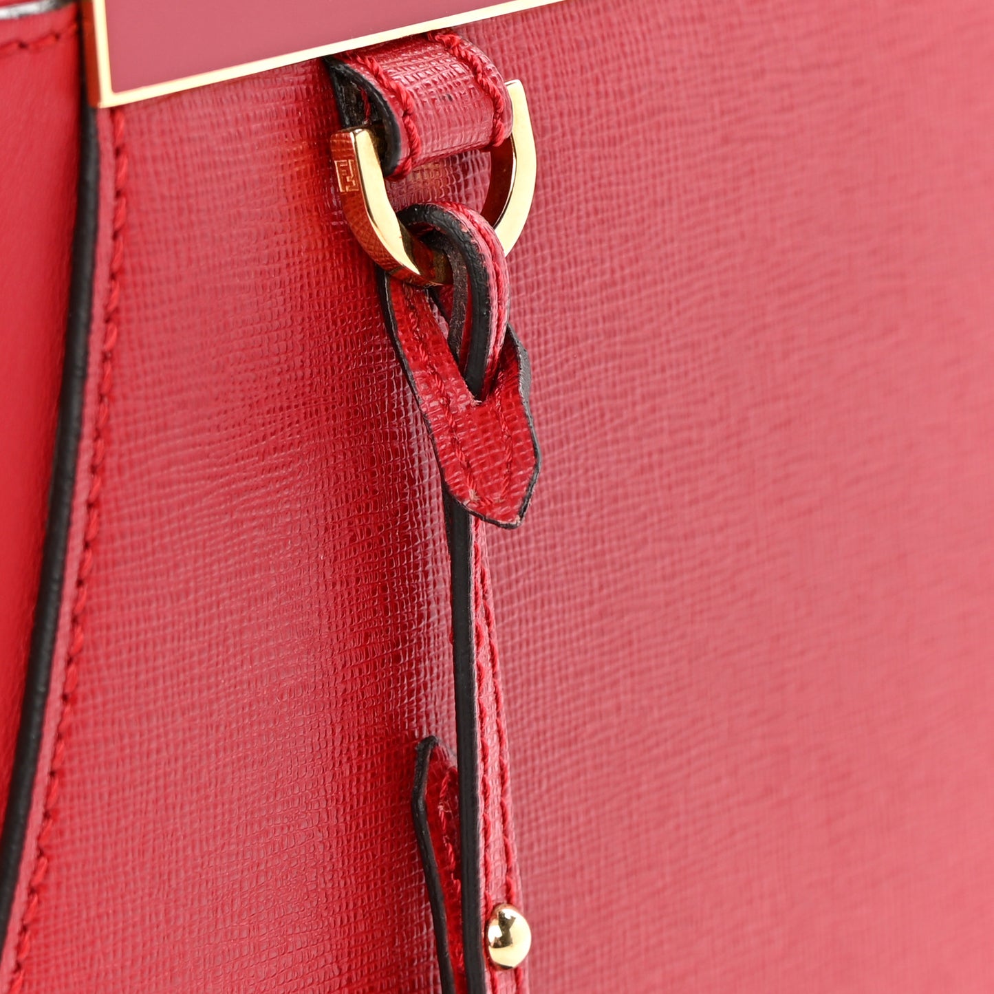 Vitello Elite Flamingo Petite 2Jours Tote Mattone