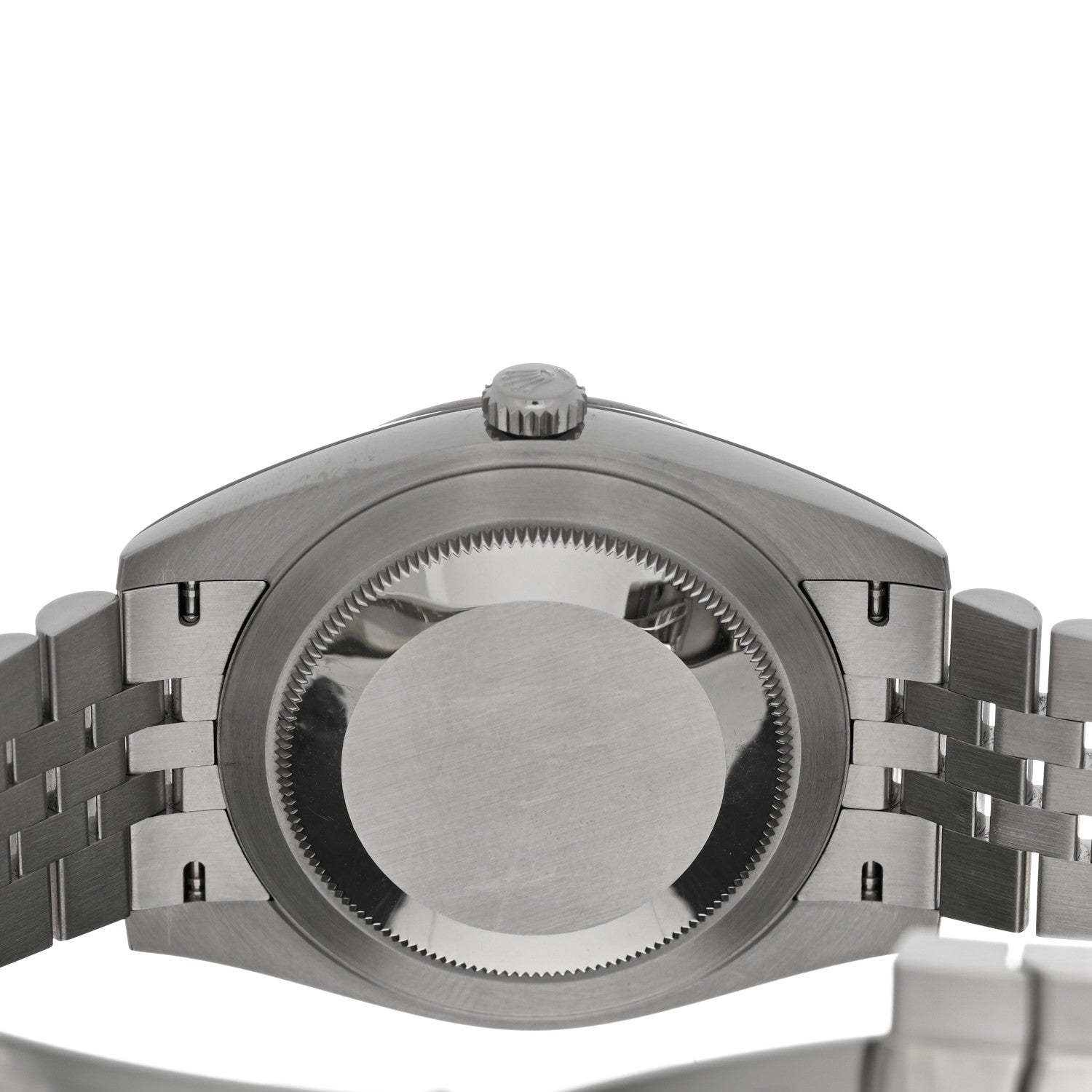 Rolex Stainless Steel 18K White Gold Diamond 41mm Oyster Perpetual Datejust Watch Bright Blue 126334 4 of 5
