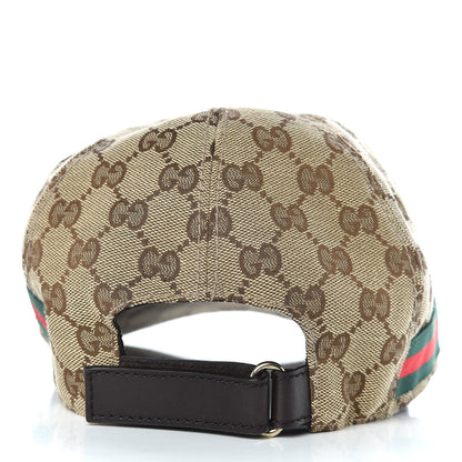 Gucci Monogram Web Baseball Hat L Beige Cocoa 4 of 9