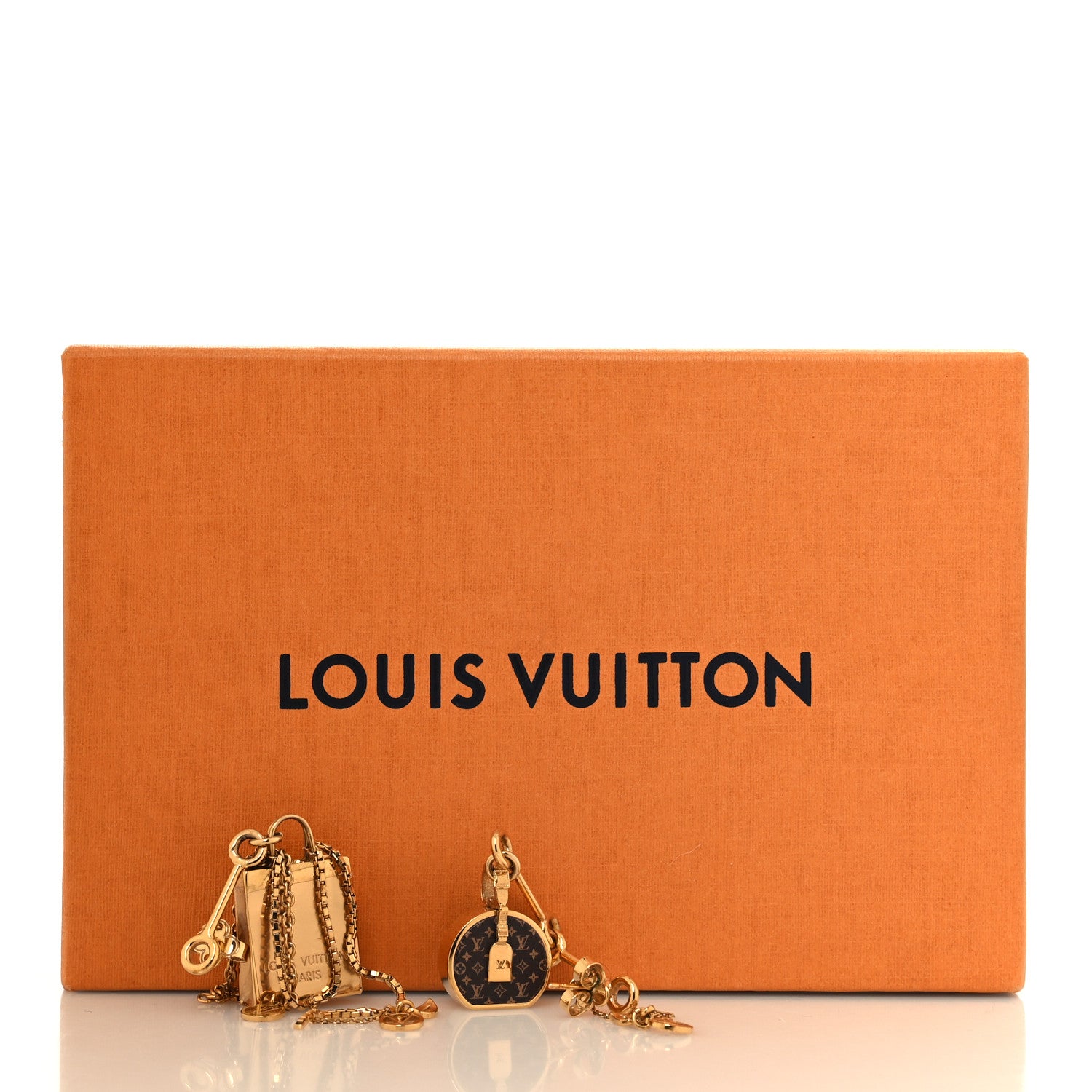 Louis Vuitton Monogram Mini Mismatched Earrings Gold 6 of 6