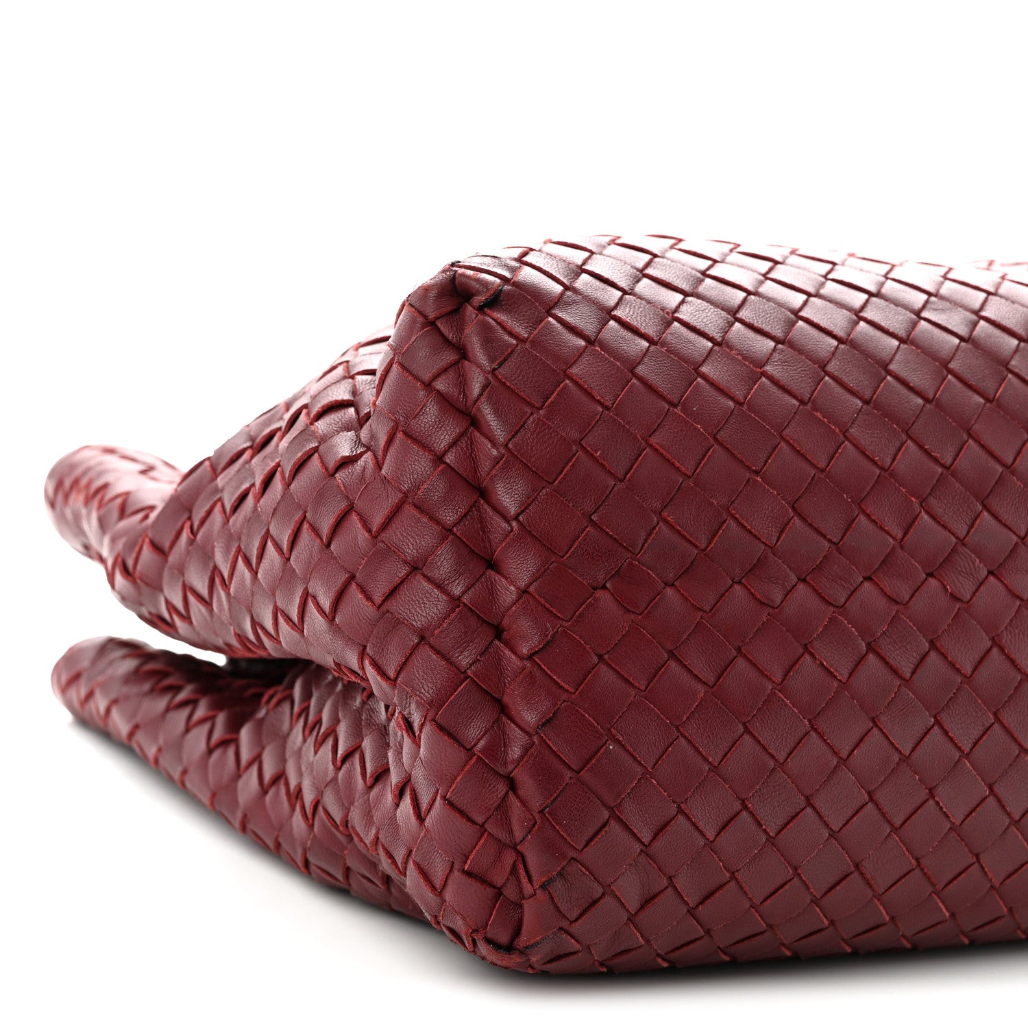 Bottega Veneta Nappa Intrecciato Medium Classic Chain Strap Tote Bordeaux 10 of 11