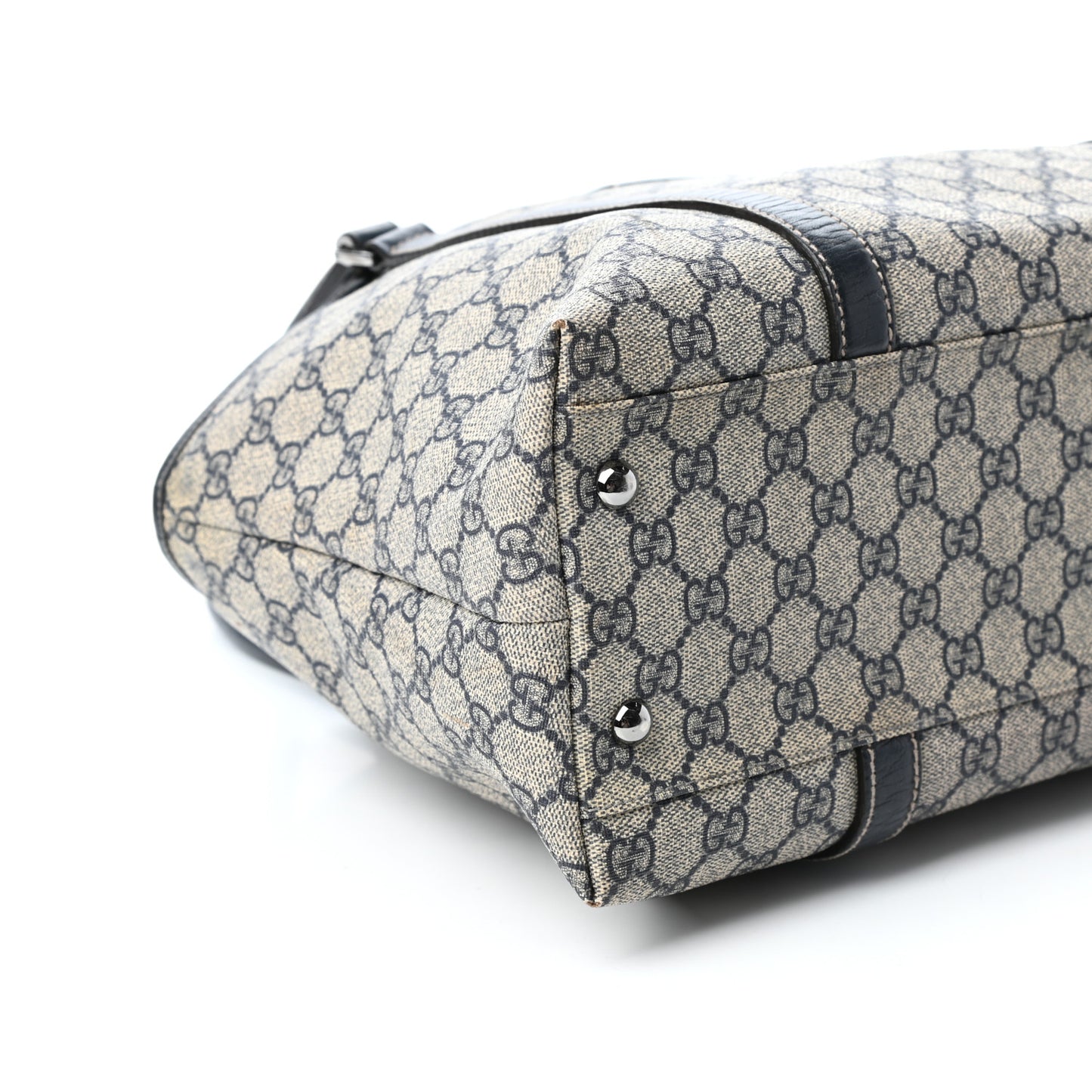 GG Plus Monogram Medium Joy Tote Dark Blue