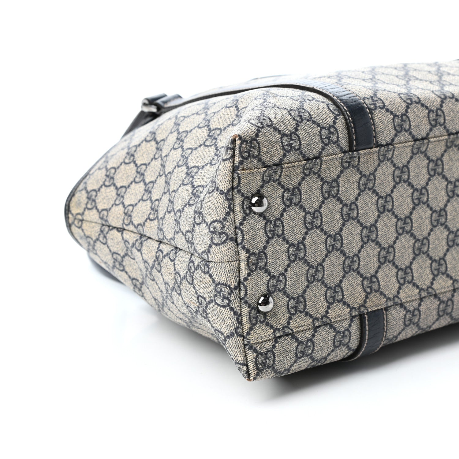 Gucci GG Plus Monogram Medium Joy Tote Dark Blue 9 of 10