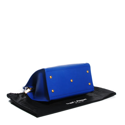 Saint Laurent Calfskin Small Classic Y Cabas Royal Blue 4 of 8