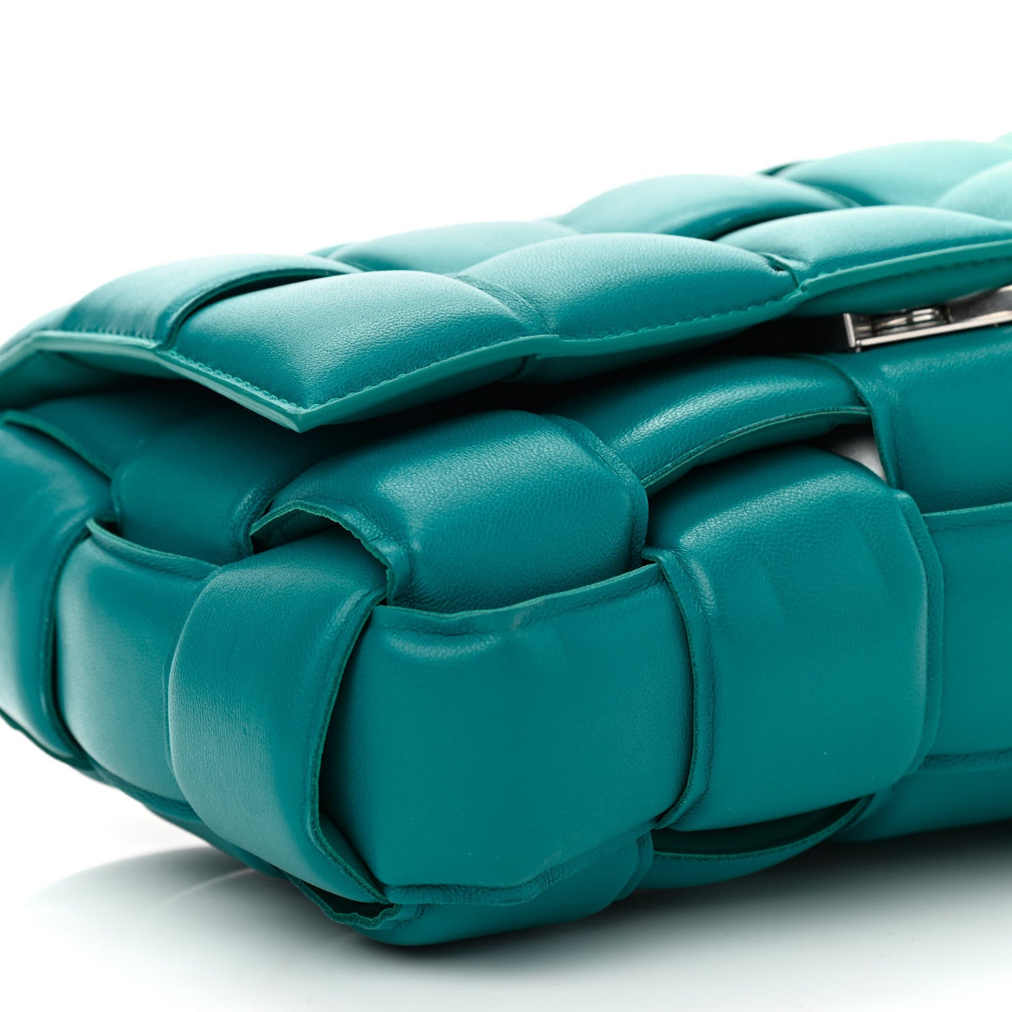 Nappa Maxi Intreccio Padded Cassette Crossbody Bag Blaster
