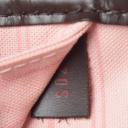 Louis Vuitton Damier Ebene Neo Neverfull MM Rose Ballerine 10 of 12