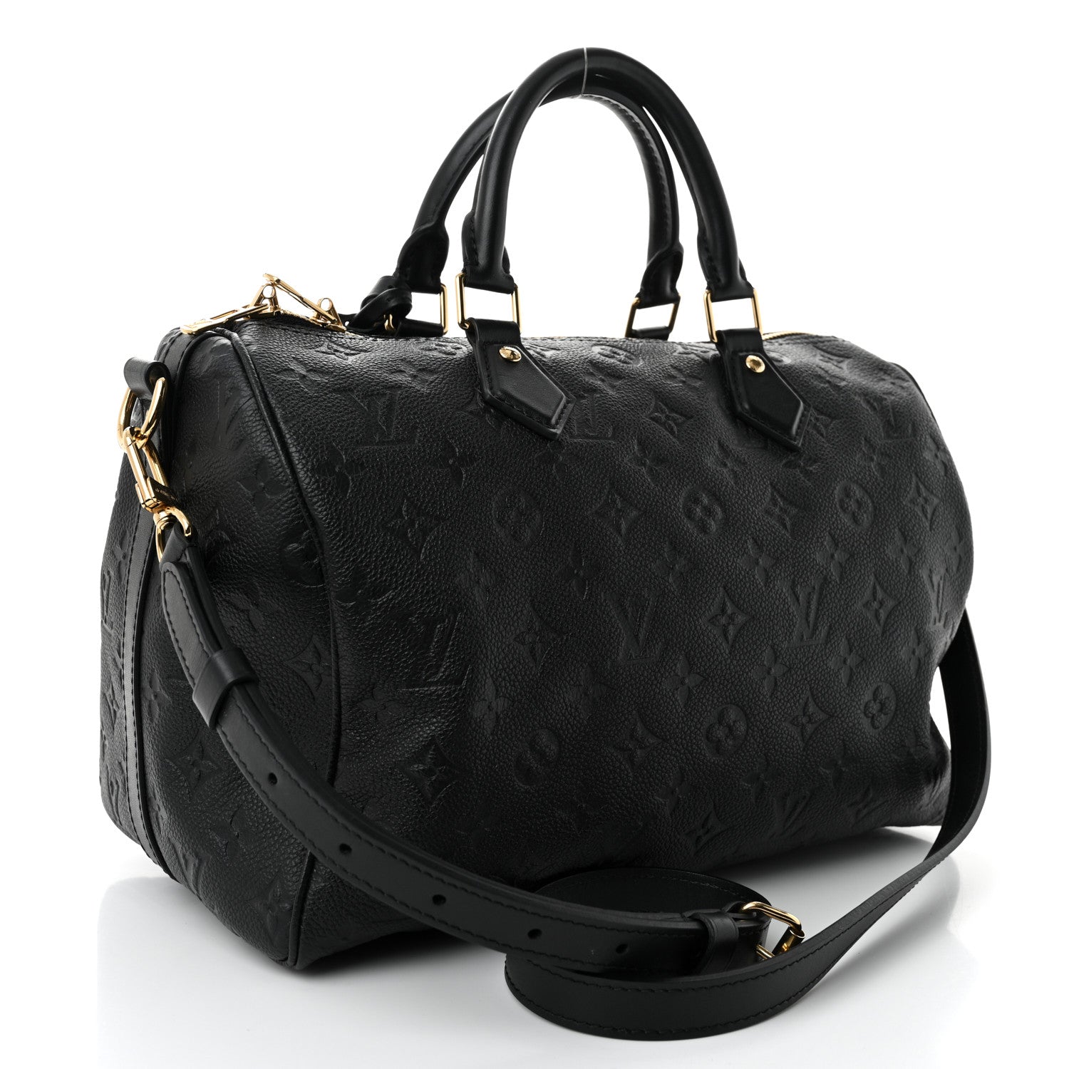 Louis Vuitton Empreinte Monogram Speedy Soft 30 Black 3 of 9