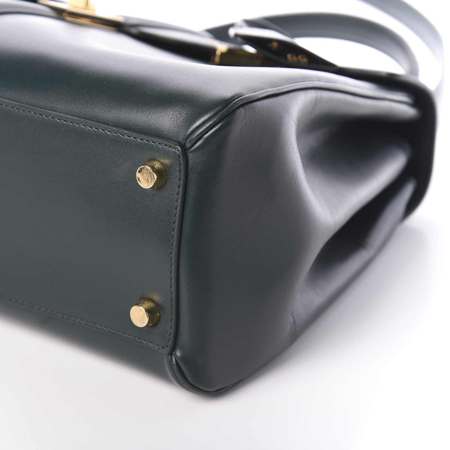Celine Satinated Calfskin Medium 16 Top Handle Bag Amazone 10 of 10