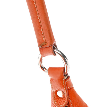 Prada Vitello Daino Hobo Papaya 15 of 17