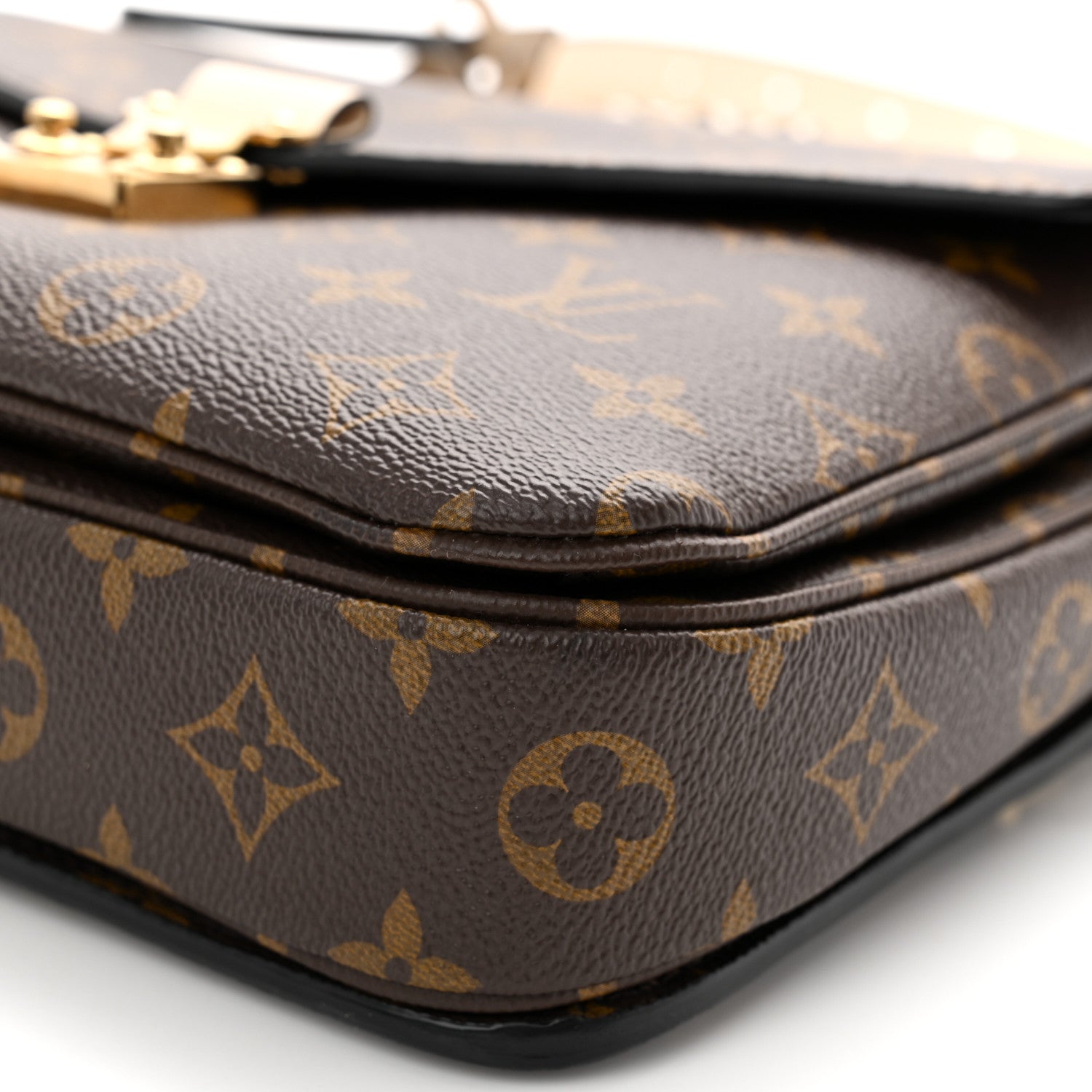 Louis Vuitton Monogram Braided Pochette Metis Creme Beige 9 of 10