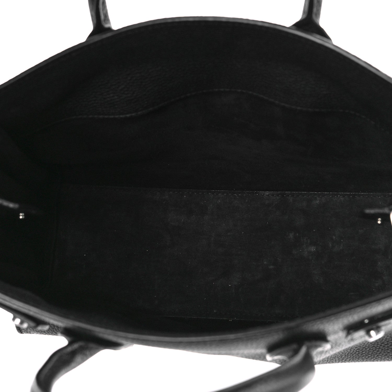 Saint Laurent Grained Calfskin Baby Sac De Jour Souple Black 6 of 10