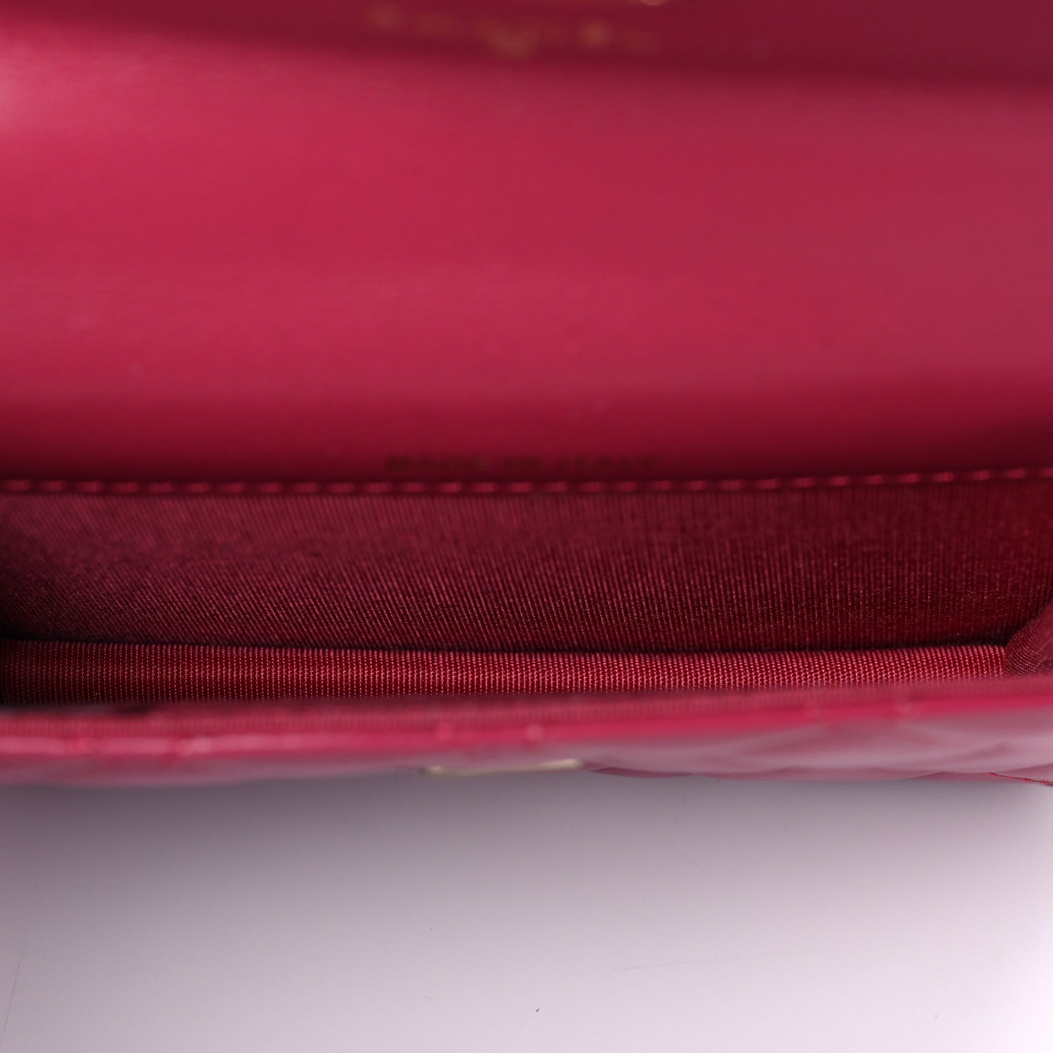 Chanel Lambskin Quilted Pearl Crush Clutch With Chain Fuchsia 4 of 8