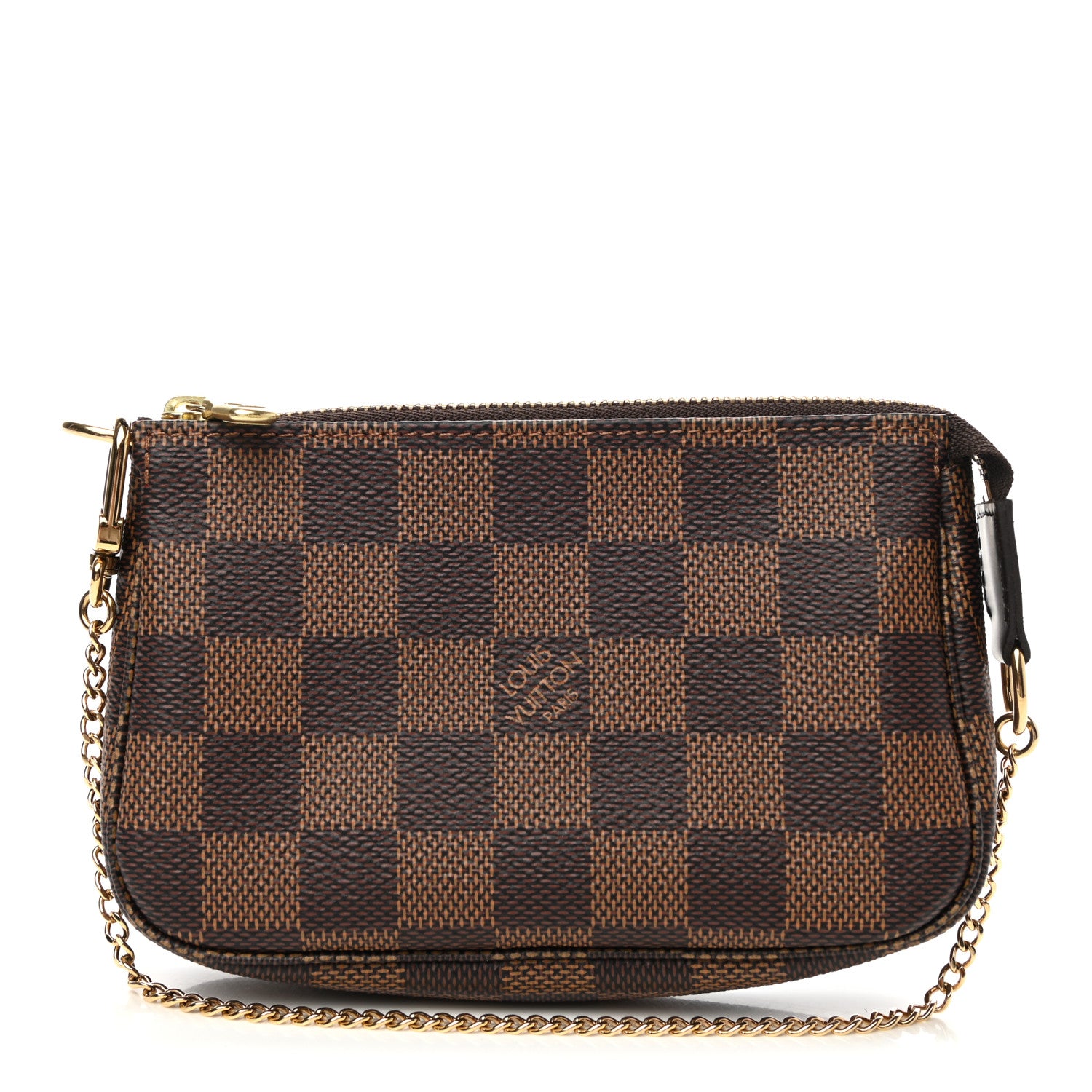 Louis Vuitton Damier Ebene Mini Pochette Accessories 1 of 8