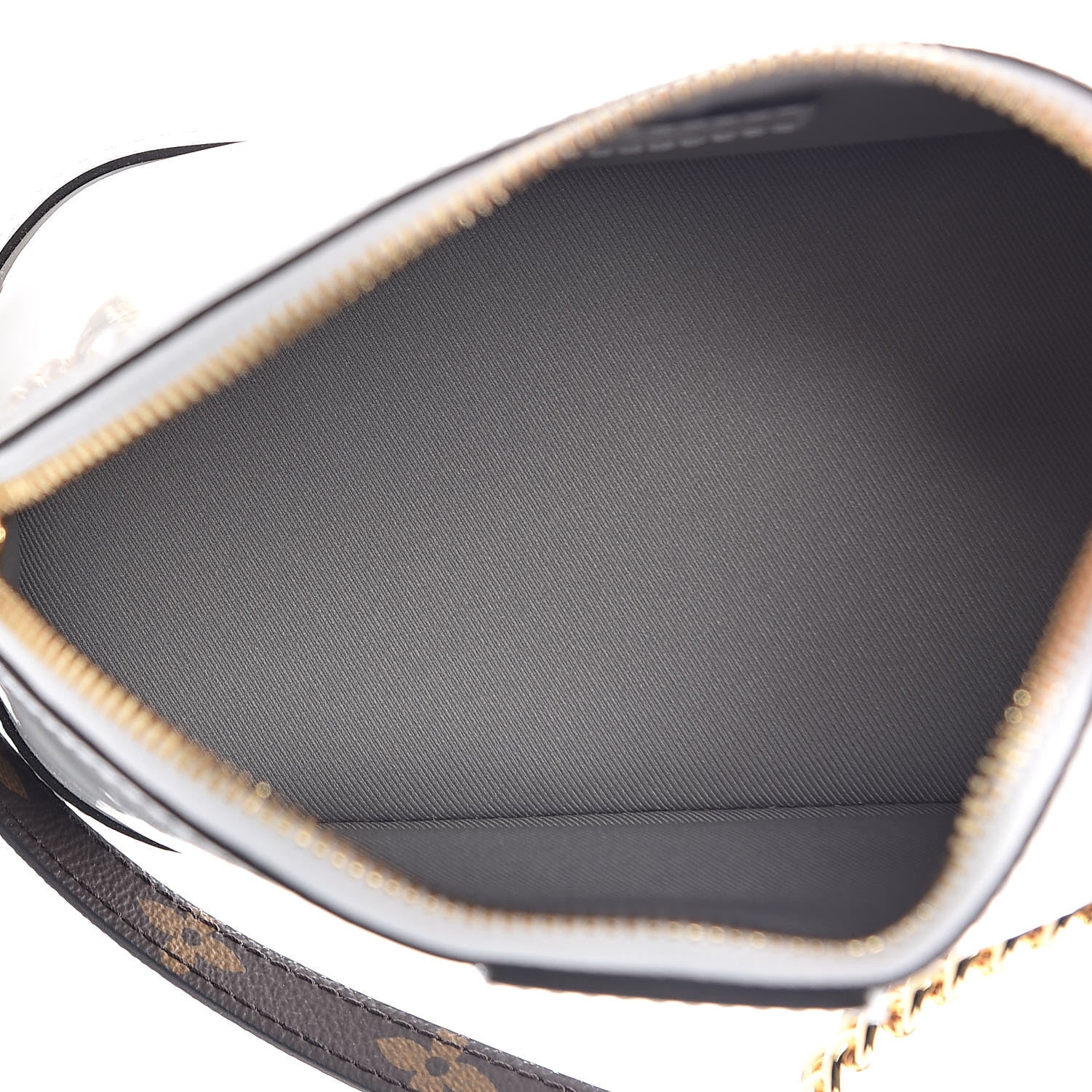 Louis Vuitton Patent Monogram Alma Mini Snow 5 of 13