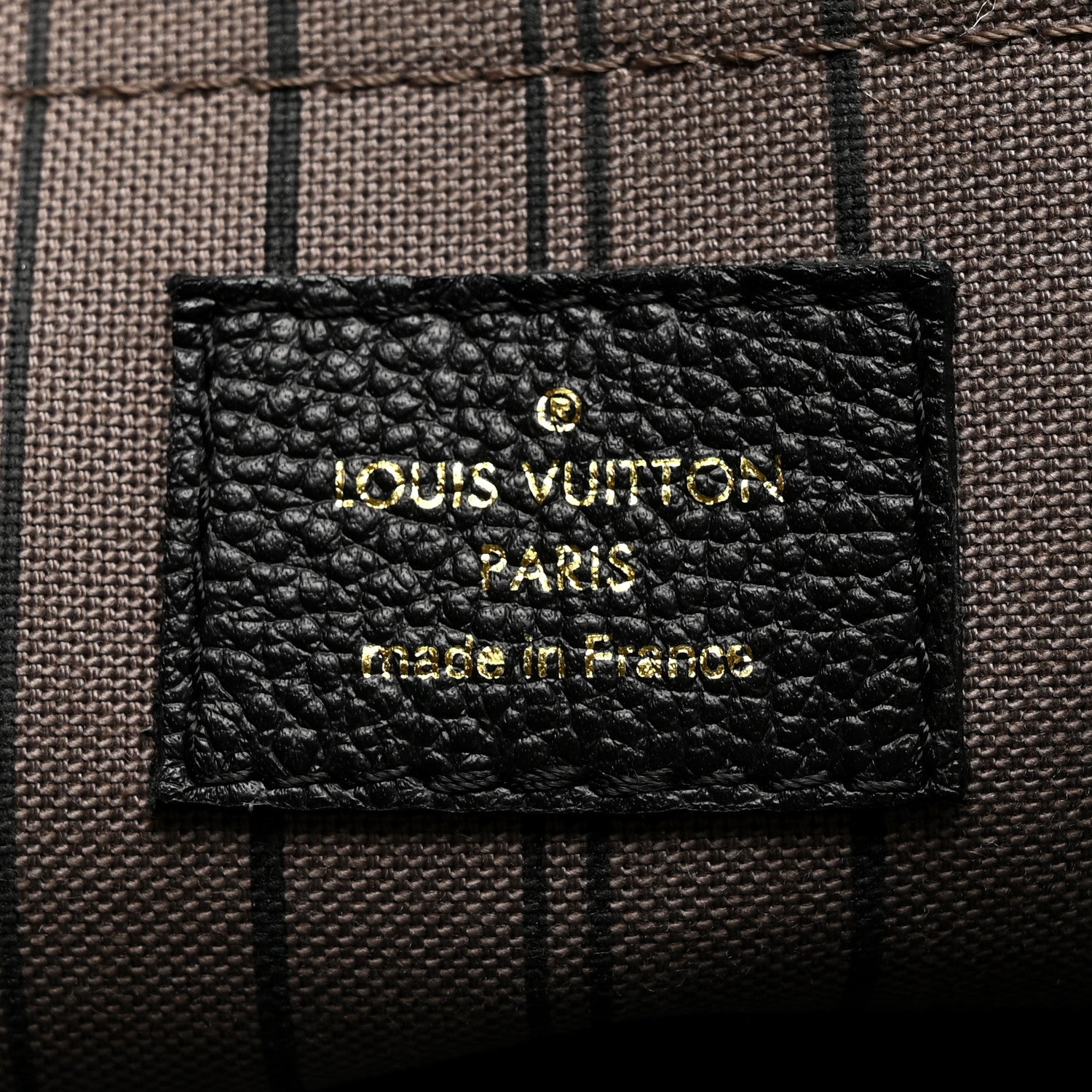 Louis Vuitton Empreinte Montaigne BB Black 6 of 10