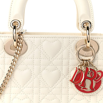 Christian Dior Lambskin Cannage Mini DiorAmour Lady Dior Latte 12 of 21