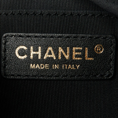 Chanel Calfskin Quilted Day Trips Camera Case Black 6 of 10