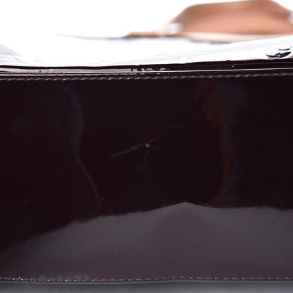 Louis Vuitton Vernis Brea GM Amarante 9 of 11