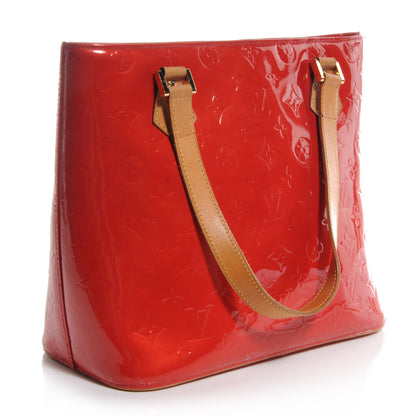 Louis Vuitton Vernis Houston Red 3 of 7