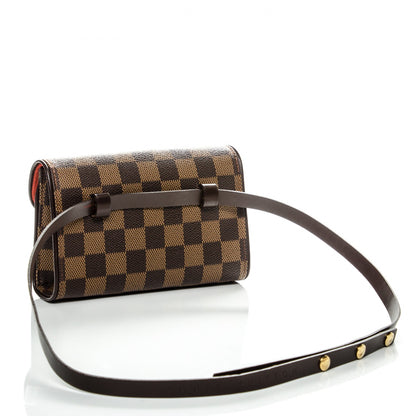Louis Vuitton Damier Ebene Pochette Florentine S 3 of 7