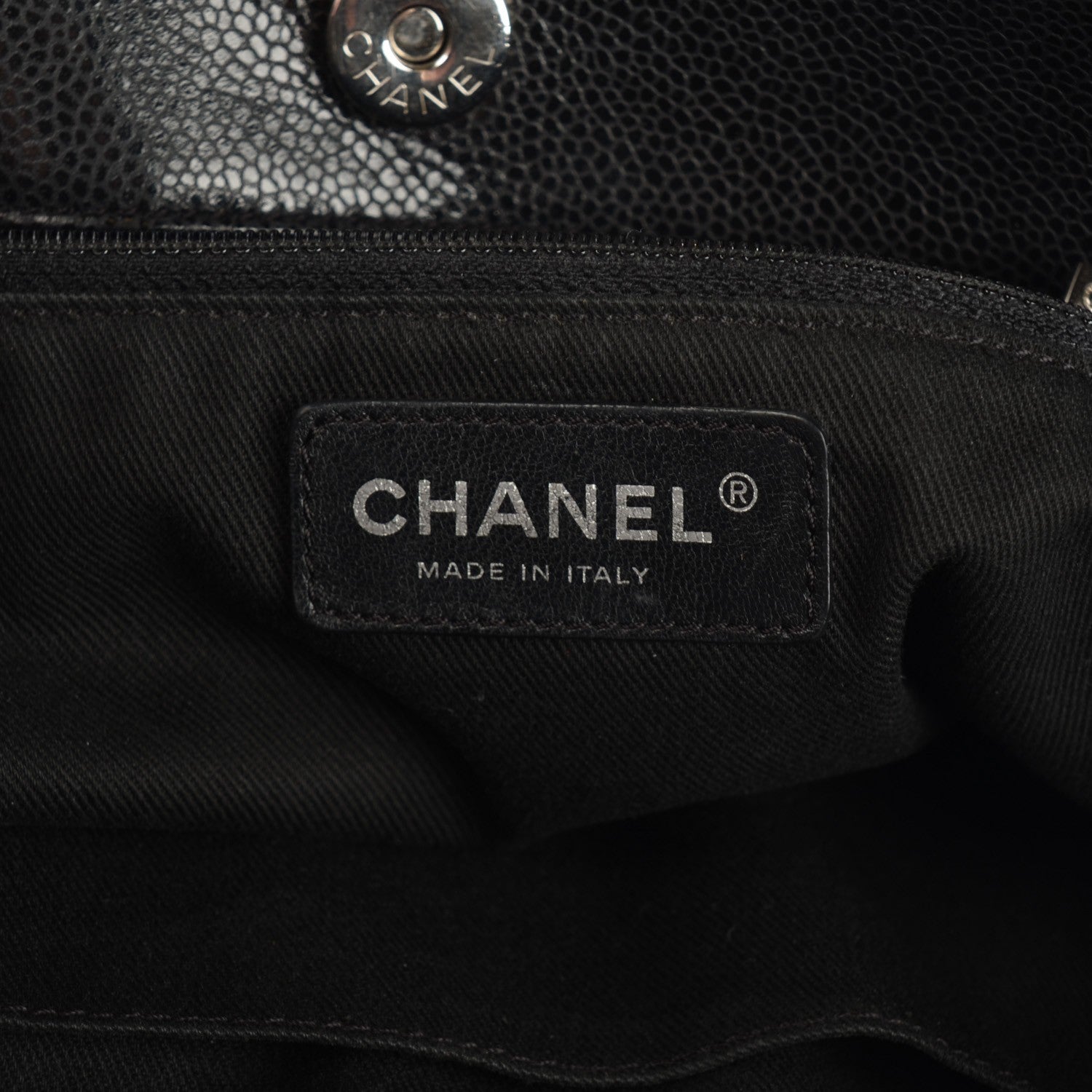 Chanel Soft Caviar Large Timeless CC Shoulder Bag Black 5 of 7