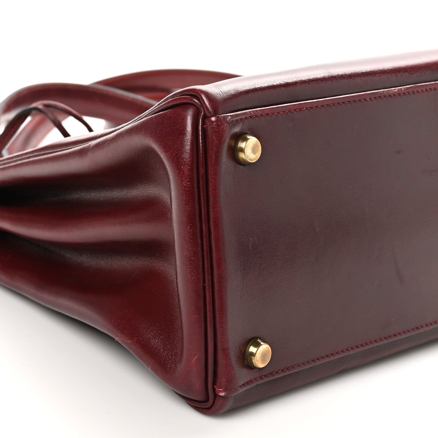 Hermes Box Kelly Retourne 32 Rouge H 9 of 13