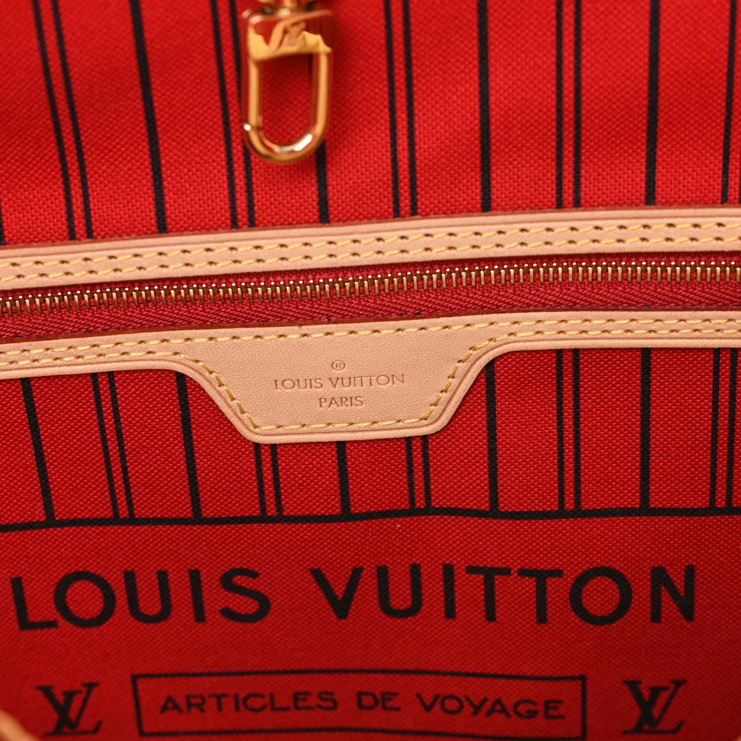 Louis Vuitton Monogram Neo Neverfull MM Cherry 7 of 10
