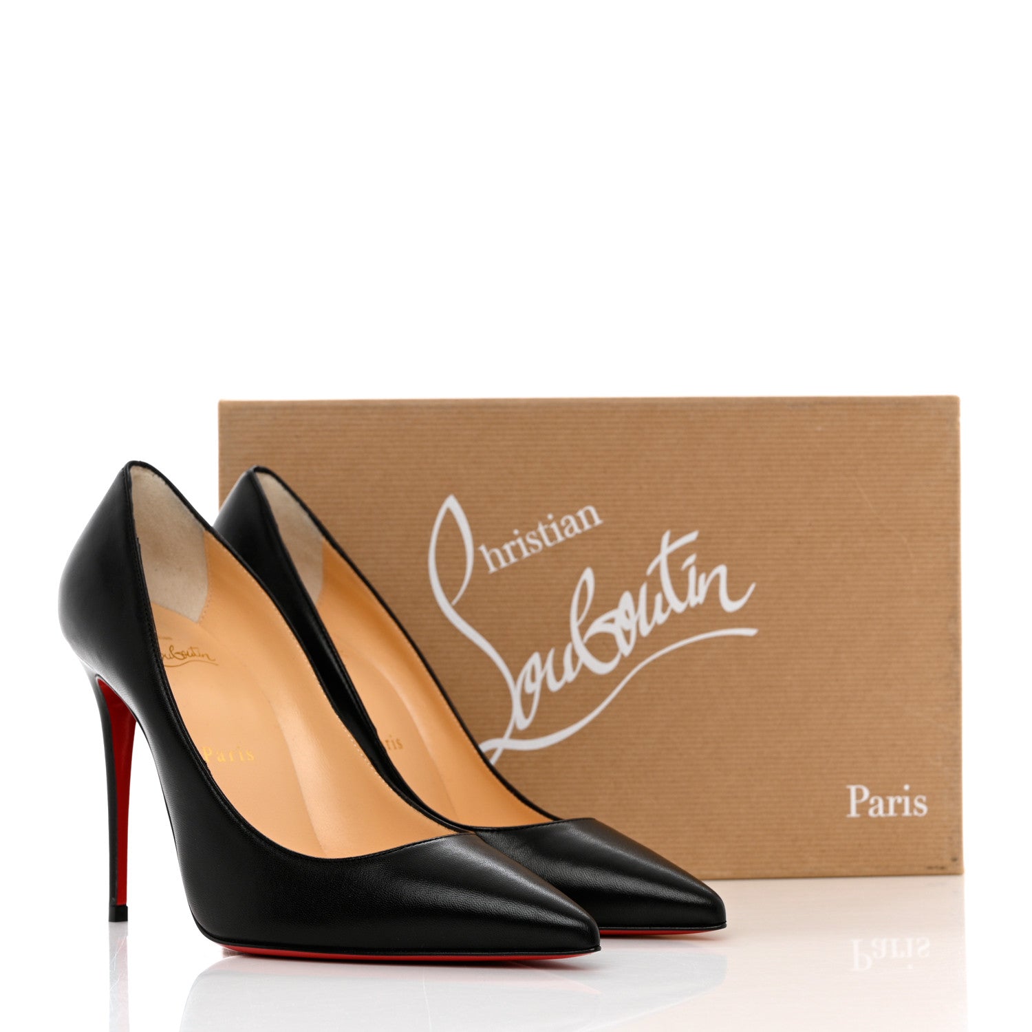 Christian Louboutin Kid Pigalle Follies 100 Pumps 36.5 Black 10 of 10