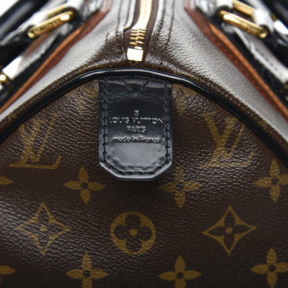 Louis Vuitton Monogram Mirage Speedy 30 Black 6 of 12