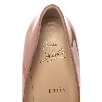 Christian Louboutin Patent Pigalle 85 Pumps 38 Nude 7 of 8