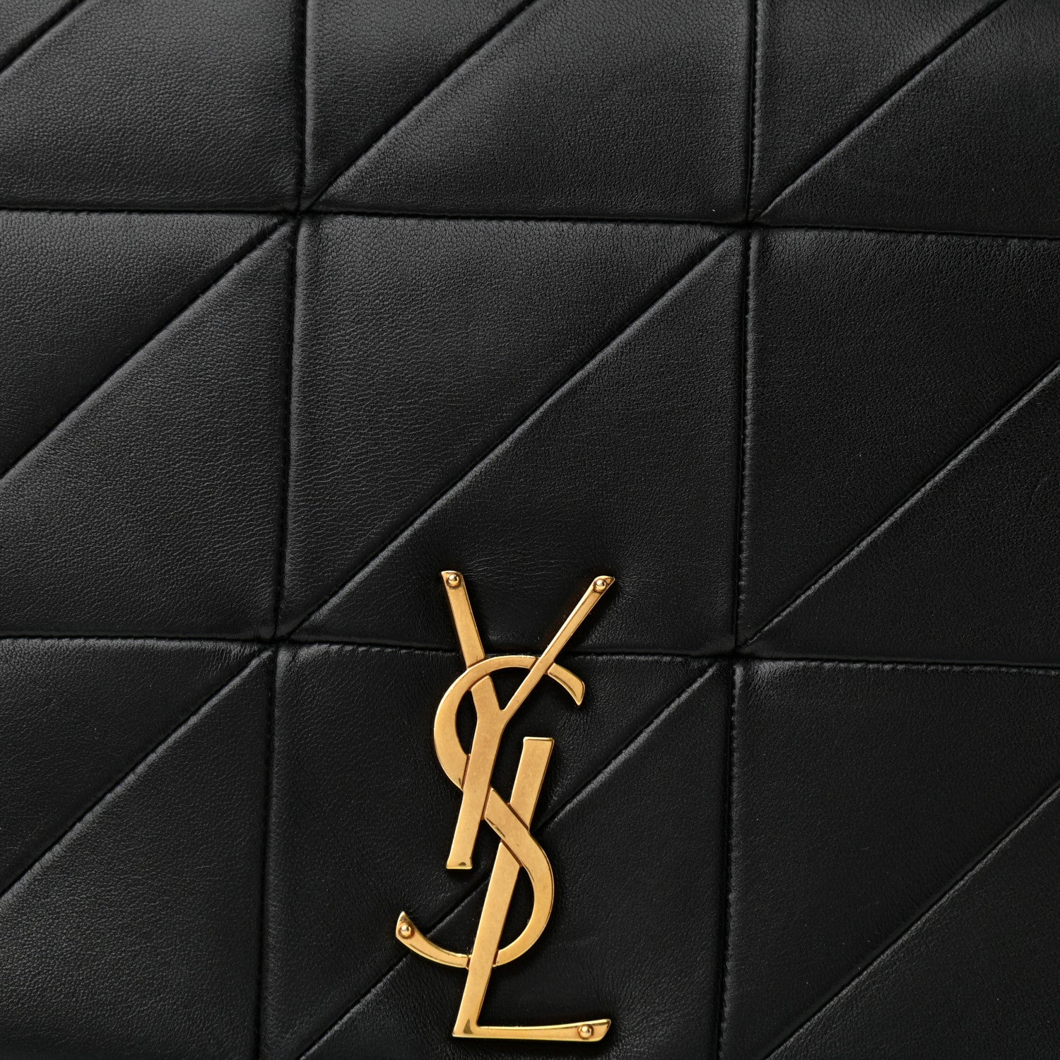 Saint Laurent Lambskin Patchwork Monogram Large Jamie Black 9 of 13