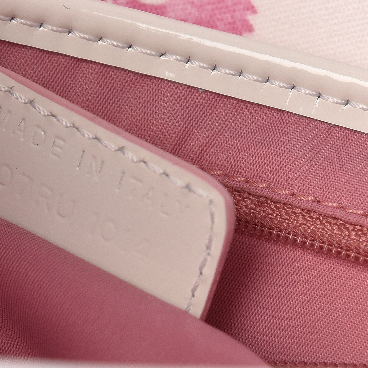 Christian Dior Monogram Floral Saddle Bag Pink 7 of 18