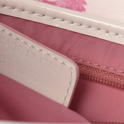 Christian Dior Monogram Floral Saddle Bag Pink 7 of 18